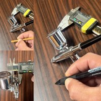 人間工学 エアブラシペンの太さについて。