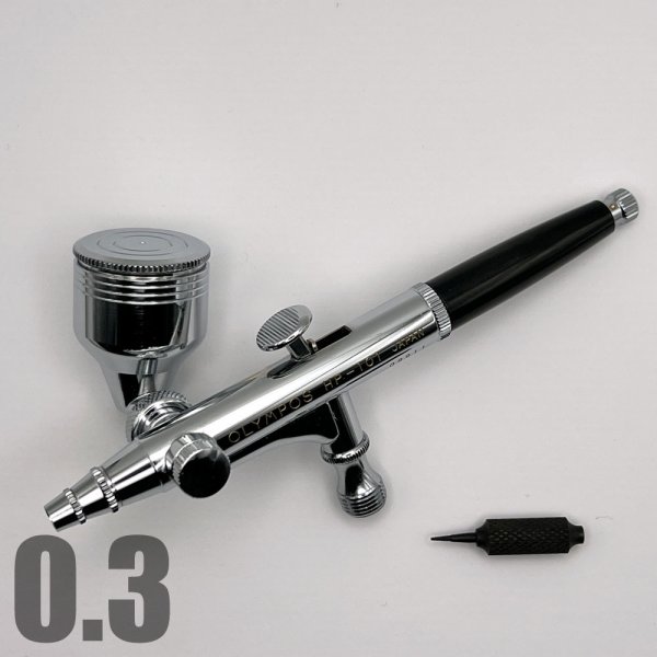 画像1: NEW HP-101 （イージーパッケージ）＜ノズルマウンティングドライバー付き＞【中国OEMエアブラシ対抗特別対策価格】 (1)