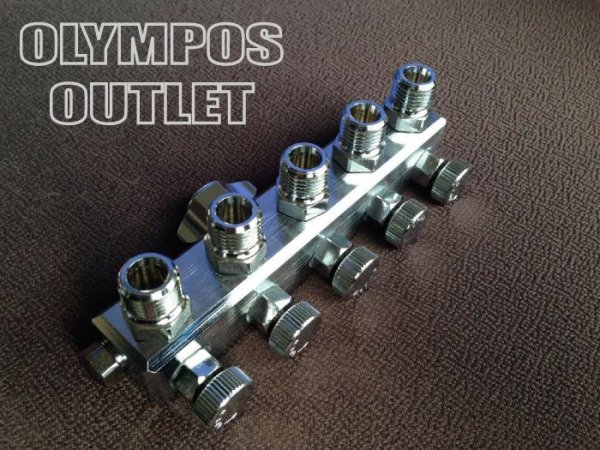 画像1: 【OUTLET】 エアーラインバルブ　L5連　【特別売切価格】 (1)