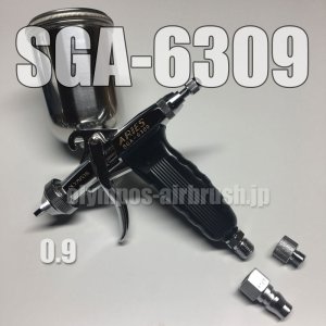 画像1: SGA-6309・SC【L-Sチェンジネジ・カプラプラグ付】【丸吹き平吹き両用】（イージーパッケージ）　【お試しセール中！】