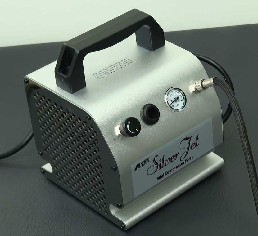 ANEST IWATA Silver Jet IS-51 ミニコンプレッサー iwata IS-51